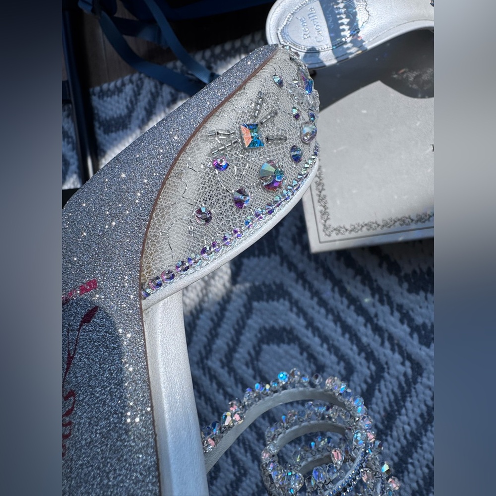 Rene Caovilla Cleo Chandelier Crystal Pumps - Picture 12 of 17